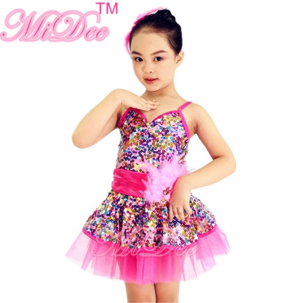 Square Sequined In Rainbow Sparkle Leotard Under Dance Costume Outfit Professional Stage Competition Dance Costume