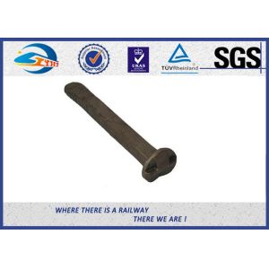 Cheap Offset Head Metal Fence Railroad Track Spikes / Rail Screw Spikes wholesale