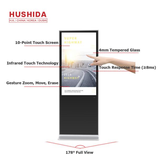 Quality High Definition IR Touch Display Infrared Touch Frame 50 Inch With Vivid Color for sale