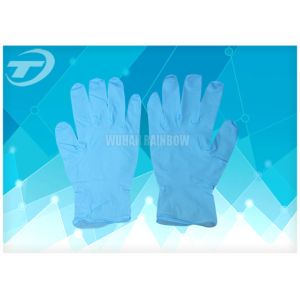 Cheap Nitrile Examination Medical Disposable Gloves White / Blue / Black , CE Certifiacted wholesale