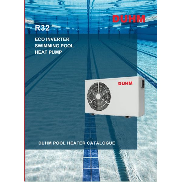 16 Kw Metal Casing R32 Swimming Pool Heat Pump With WiFi Smart Control And Long