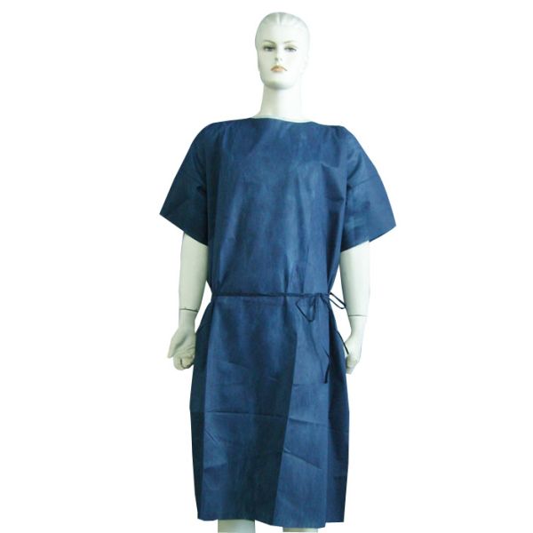 Non Woven Fabric Medical Disposable Gown With Knit Cuff Or Elastic Cuff