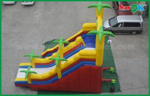 China Childrens Inflatable Slide 5 X 8 Giant Outdoor Commercial Inflatable Bouncer Slide Double Slide on sale