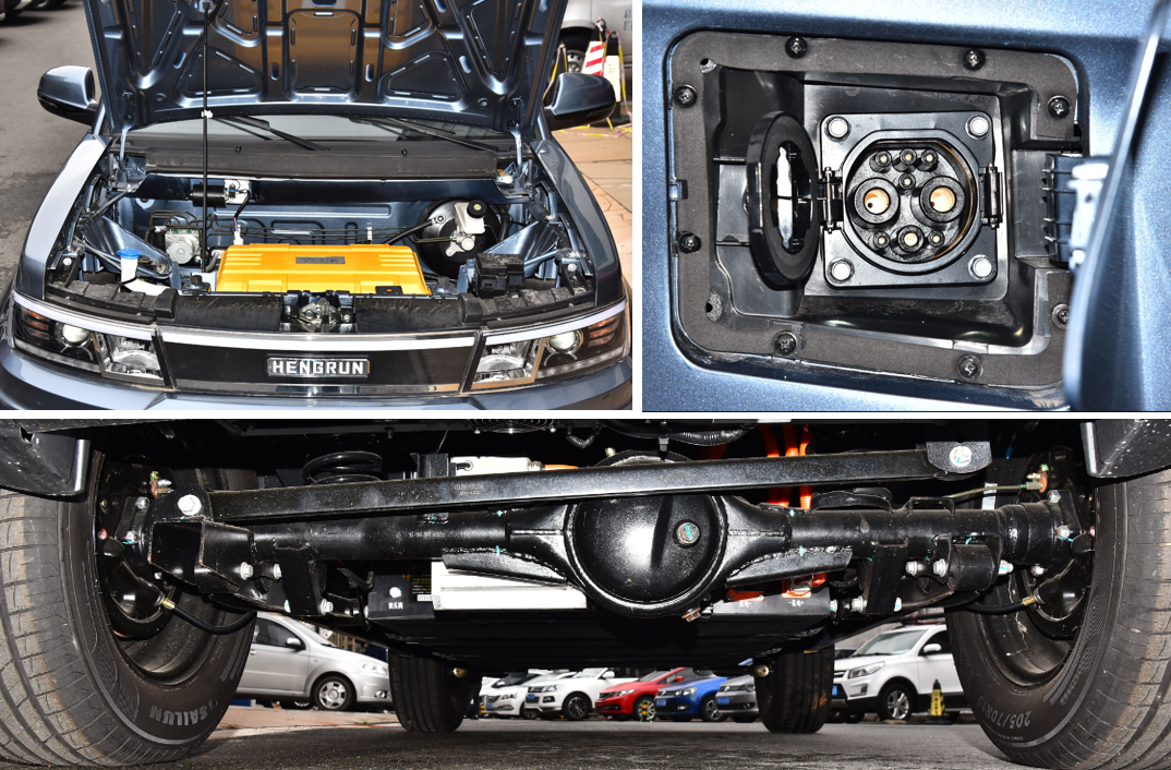 Maximum Speed 102KM/H Pure Electric Car HRS1 Maximum Pure Electric Range Up To 305km