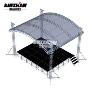 CE SGS Certified 350*350mm Aluminum Lighting Truss Exhibition Truss System