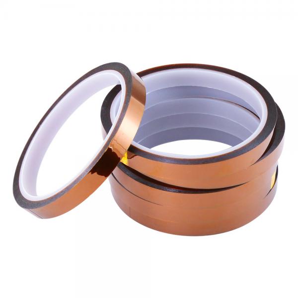 Quality Pi Silicone Tape Kapton Tape Electrical Insulation 0.1mm * 33m Custom for sale