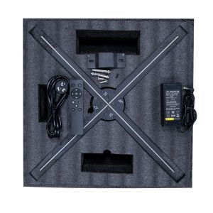 China 160 Degree 3d Hologram Advertising Display 100cm 80W splicing on sale