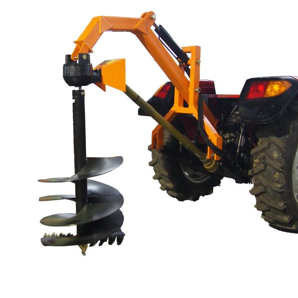 60hp Gearbox 3 Point Post Hole Digger Compact Tractor Implement