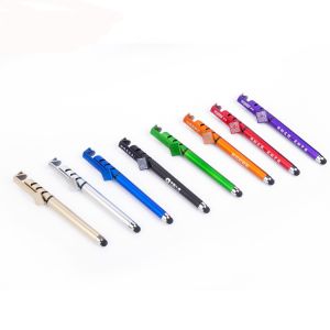 Promotional Mobile phone stand touch screen ballpoint pen Plastic logo