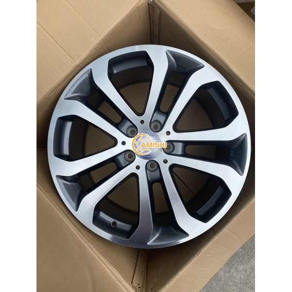 Himalaya Grey AMG 5 Twin Spoke Alloy Wheels , ET59 19 Inch Wheels 5x112