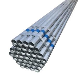 Cheap Beveled Galvanized Steel Products 165mm Galvanized Steel Gas Pipe Anti Corrosion wholesale