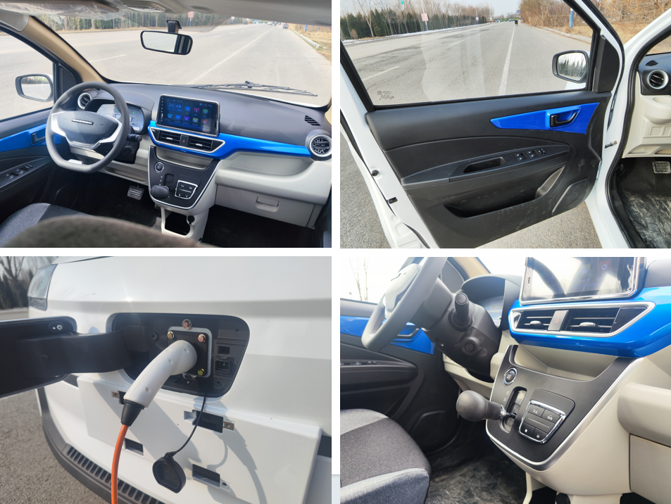 Max. Range Up To 550 Km Electric Car Model A Support For Power Switching Car