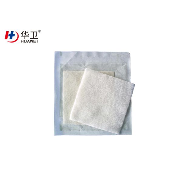 White Alginate Fiber Wound Dressing Collagen Wound Dressing With Alginate