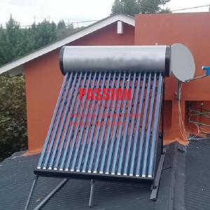 Cheap 200L Non Pressure Solar Water Heater 300L Silver Water Tank Vacuum Tube Collector wholesale