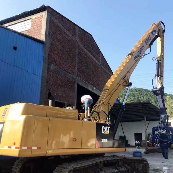 Multipurpose Vibro Excavator Pile Driver Hammer For PC400 PC500 CAT340 CAT350