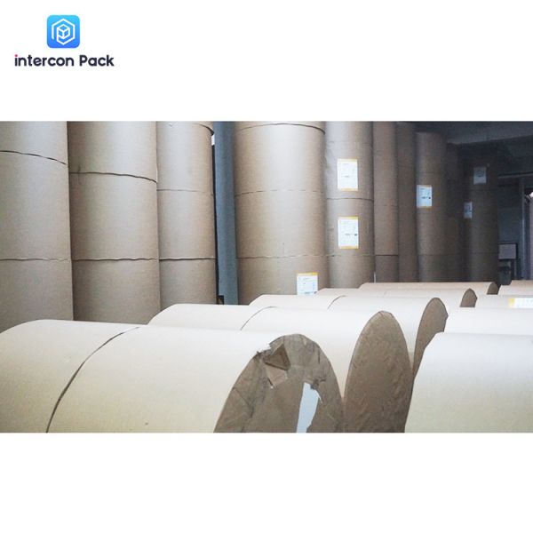 Intercon Pack Stone Paper Rolls Double Side Coated PE No Bleach