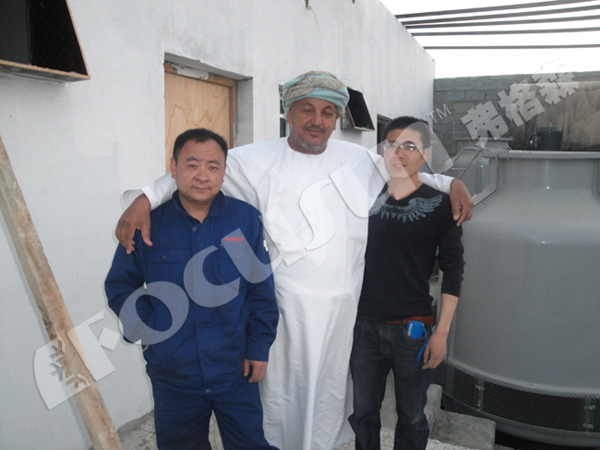 Focusun 1-10 Ton High Productivity Tube Cube Ice Machine using R404a/R22a Refrigerant