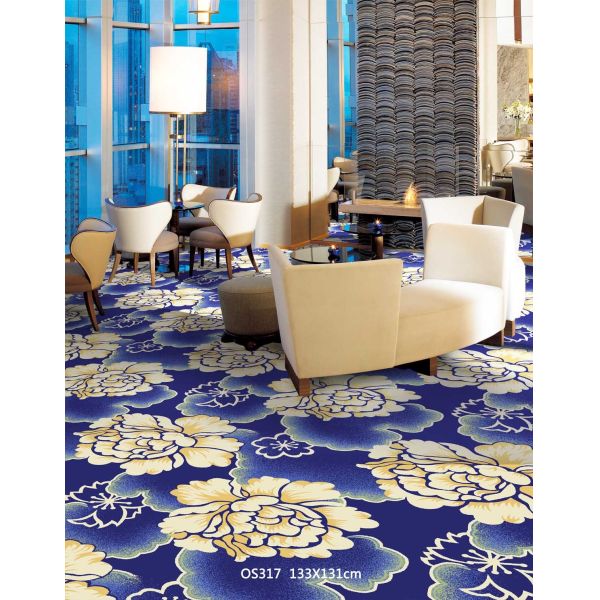 Custom HD Prints Commercial Floor Mat Hotel Long Hallway Runners