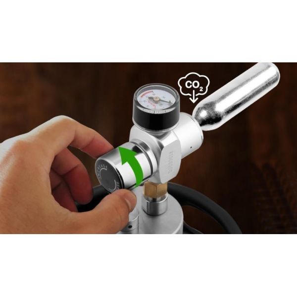 4L Single Wall CO2 Mini Keg Dispenser With Flexible Beer Tap