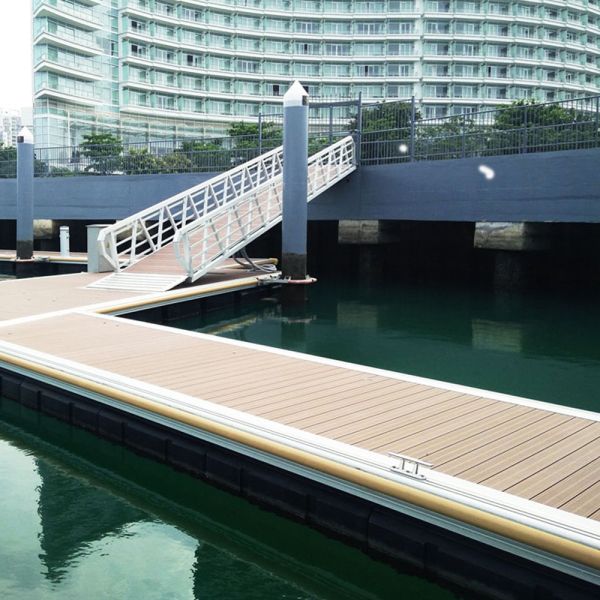 Floating Dock pontoon Aluminum Alloy 6061-T6 Marine Aluminum Gangways For Durable Marina Solutions