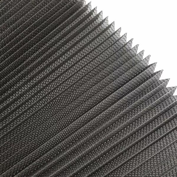 Waterproof Window Screen Mesh 18×18 0.28mm Diameter 15mm 16mm Pleats height