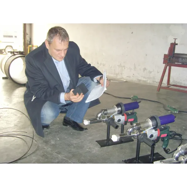 Plastic Welding Gun Machine / Extruder Motor Power 1100W Hand Welding