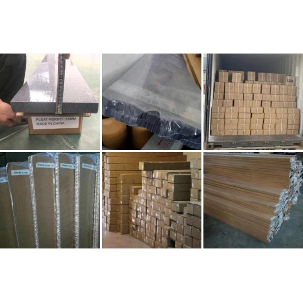 Polyester 90gsm Pleated Insect Screen For Windows