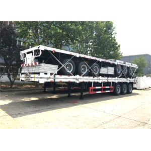 Lock Transporter Q235 Steel 60 Ton Shipping Container Trailer