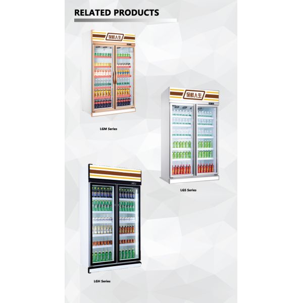 SUMYO High Quality Commercial Beverage Display Refrigerator Blast Chiller Hyper Chiller for Supermarket