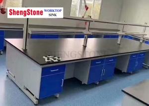 Cheap CE / SGS Epoxy Resin Island Countertop In Research Room Of Durability College wholesale