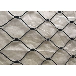 Playground 316 Stainless Steel Rope Mesh Netting Non Rusting Customized