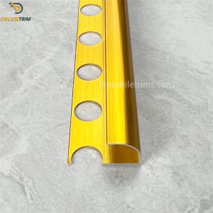 China Aluminium Tile Edging Strip Aluminium Tile Trim 6063 Material ODM on sale