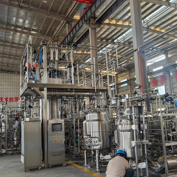 1500L Reactor Stainless Steel Mechanical Stirring Bioreactor BLBIO 1500SJA Industrial Bioreactor Probiotic Fermentation Tank