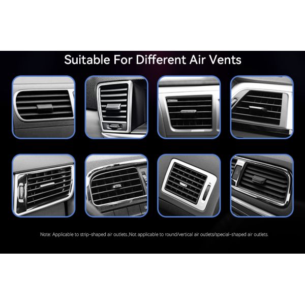 15W Wireless Charging Magnetic Car Phone Holder Essager ACPH004