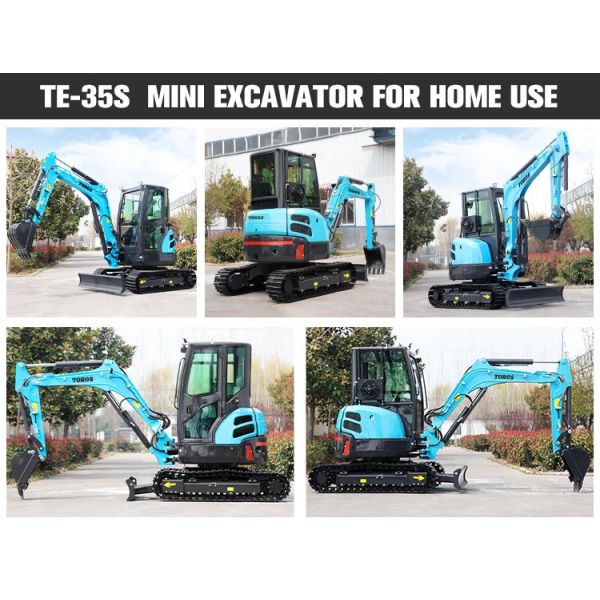 Mini Excavator 3.5 ton Kubota Engine Small Excavation CE EPA EURO5 Micro Digger Crawler Bagger