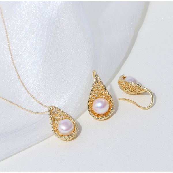 Natural Pearl Necklaces Freshwater Pearl Jewelry Necklace For Women Pearl Choker Necklace Pearl Jewelry Engagement Gift