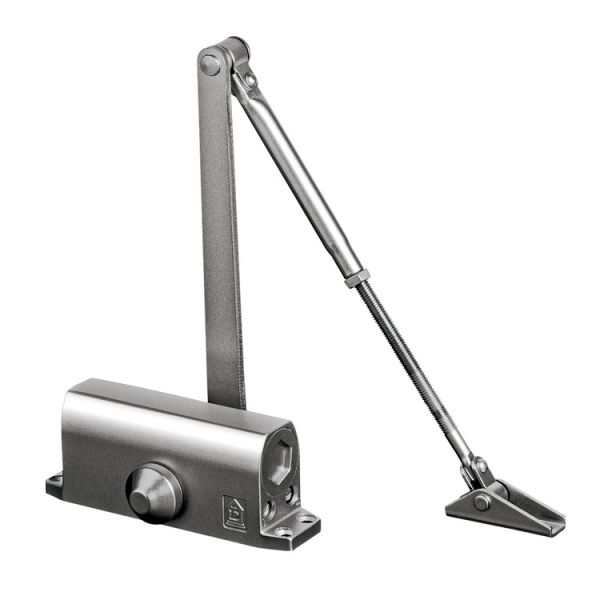 Small Size Internal Door Closer , Silent Auto Hold Door Closer For 45kg Door