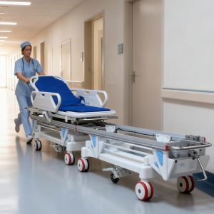 Surgical Patient Transfer Stretcher with Docking Mechanism (OR Ready)