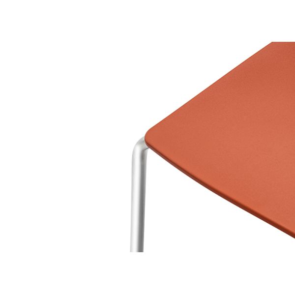 48cm Metal Indoor Outdoor Chairs Green Stackable Metal Restaurant Chairs