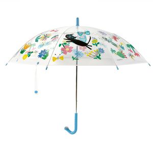 Cheap Funny Mini Clear Compact Umbrella / Straight Kid Little Girl Clear Collapsible Umbrella wholesale