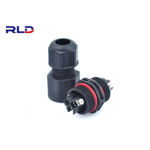 Cheap M20 2pin 3pin 4pin 5pin Waterproof Led Connectors Socket Screw Connector wholesale