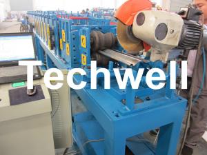 Cheap Automatic Roller Shutter Door Roll Forming Machine With PLC Computer Control System wholesale