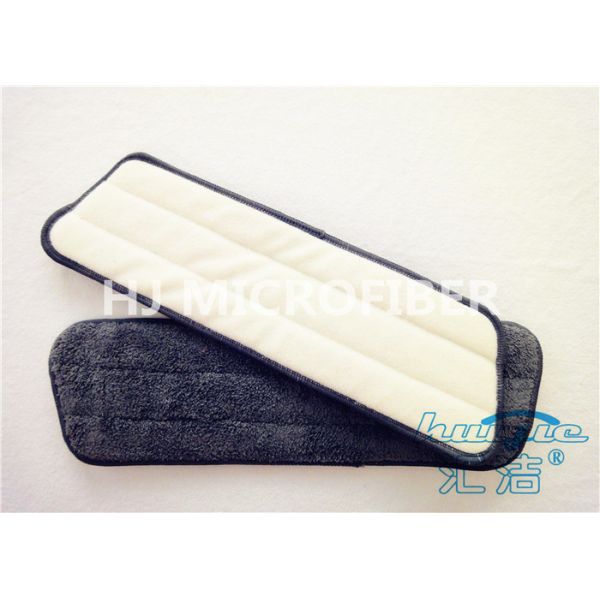80% Polyester Microfiber Floor Dust Mop Pad , Replacement Mop Head