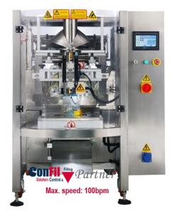 China 550Kg Vertical Form Fill Seal Packaging Max Film Width 520mm Servo Control on sale
