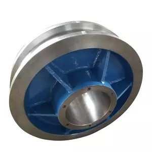 Die Forging Hydraulic Crane Wheel AISI4140 Steel Wheel Blanks