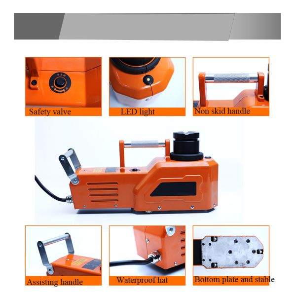 Chinese manufacture 10 tons automatic electric lifting jack for truck lifting