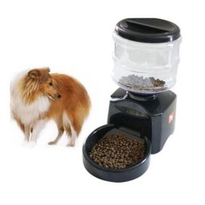 China timed dog food dispenser Auto Pet Dry Food Dispenser on sale