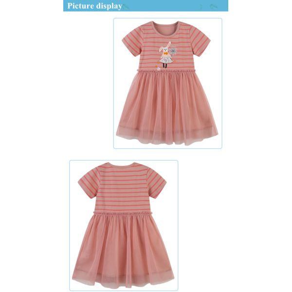 Wedding Birthday Party Summer Children'S Clothing Girls Dresses Teen Prom Designs