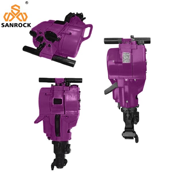 Gasoline Rock Drill Mini Hydraulic Jack Hammer Concrete Breaker for Drilling Diameter 42mm and Drilling Depth 6m