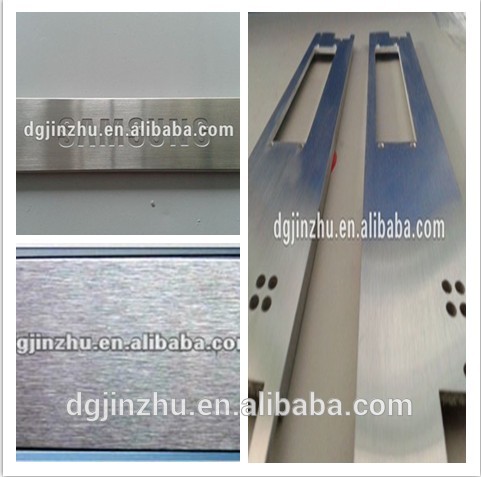 abrasive belt grinding machine for metal sheet No.4 hairline finishing